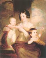 Morse, Samuel Finley Breese - Lucretia Morse and her Children